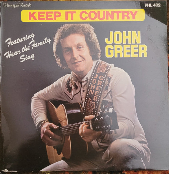 John Greer : Keep It Country (LP, Album)