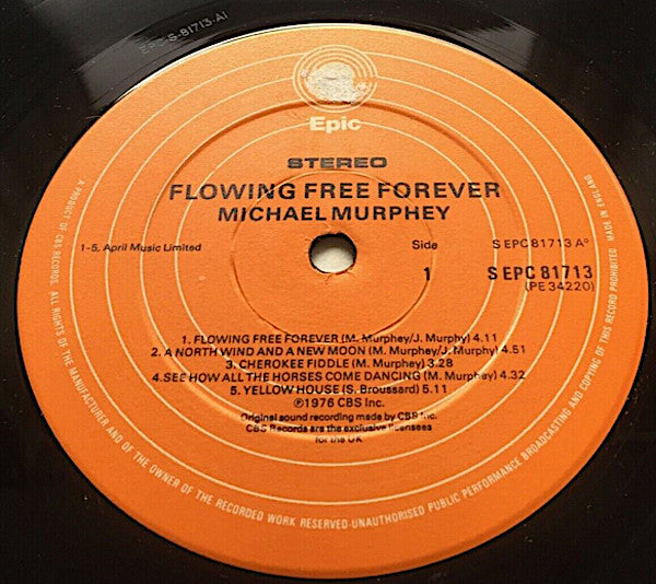 Michael Martin Murphey : Flowing Free Forever (LP, Album)