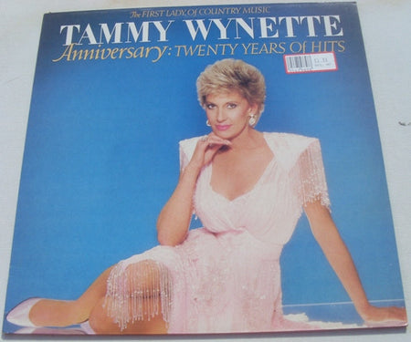Tammy Wynette : Anniversary: Twenty Years Of Hits (LP, Comp)