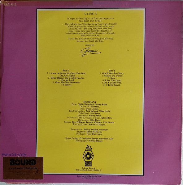 Gloria : Gloria (LP, Album)