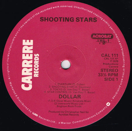 Dollar : Shooting Stars (LP, Album)