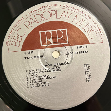 Roy Orbison : Roy Orbison (LP, Comp)