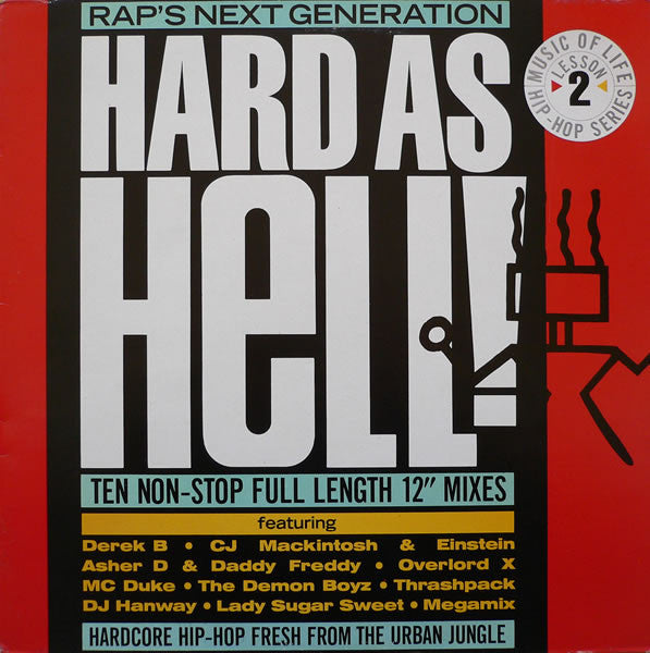 Various : Hard As Hell! Rap's Next Generation (LP, Comp, Mixed)