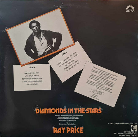 Ray Price : Diamonds In The Stars (LP, Album)