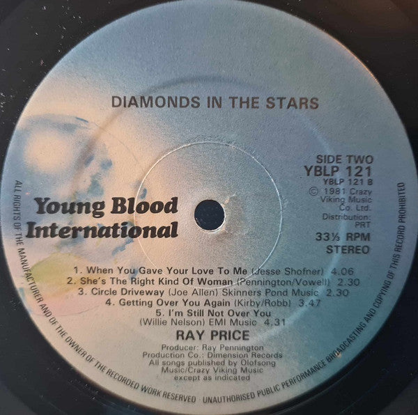 Ray Price : Diamonds In The Stars (LP, Album)