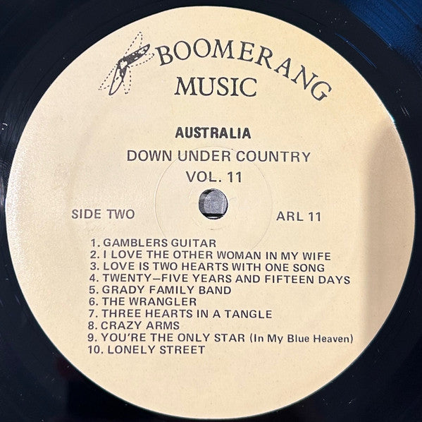 Australia (7) : Down Under Country Vol 2 (LP, Album, M/Print)