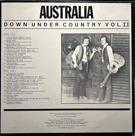Australia (7) : Down Under Country Vol 2 (LP, Album, M/Print)