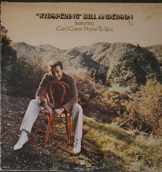 Bill Anderson (2) : Whispering Bill Anderson (LP, Album, Pin)