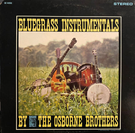 The Osborne Brothers : Bluegrass Instrumentals (LP, RE)