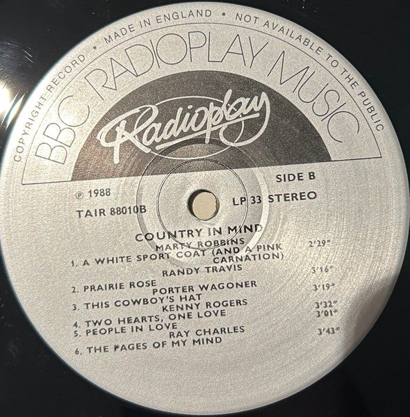 Various : Country In My Mind (LP, Comp)