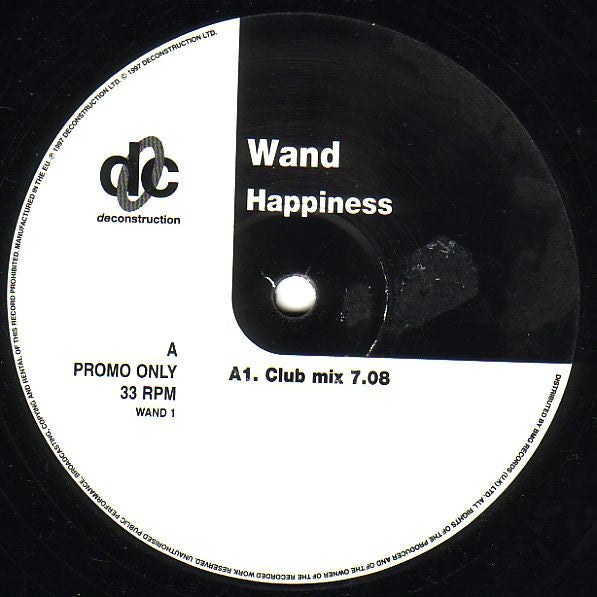 Wand : Happiness (12", Promo)