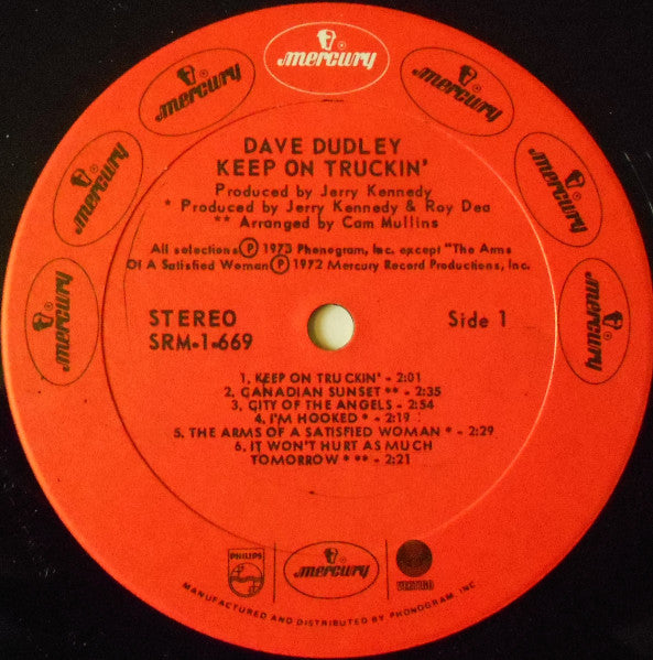 Dave Dudley : Keep On Truckin' (LP, Album)