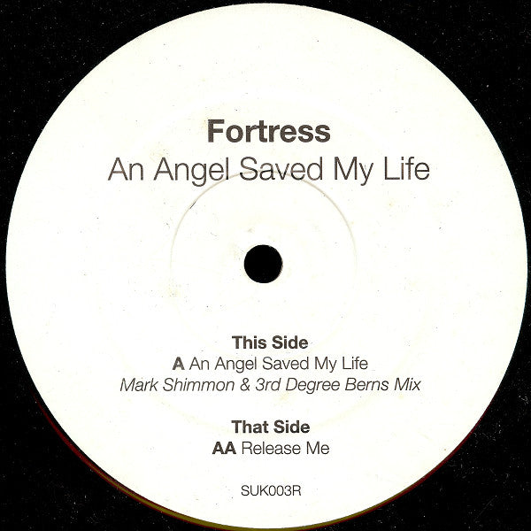 Fortress : An Angel Saved My Life (12", Promo)