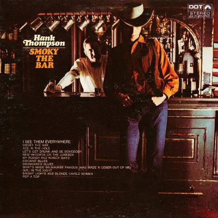 Hank Thompson : Smoky The Bar (LP, Album)