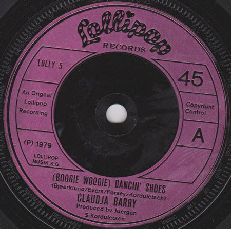 Claudja Barry : (Boogie Woogie) Dancin' Shoes / Boogie Tonight (7", Single)