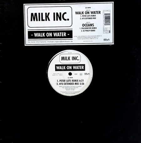 Milk Inc. : Walk On Water (12")