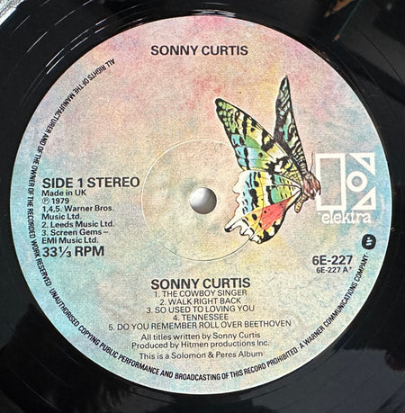 Sonny Curtis : Sonny Curtis (LP, Album)