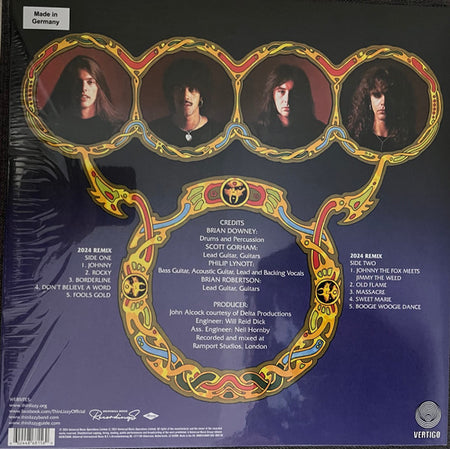 Thin Lizzy : Johnny The Fox (2024 Remix) (LP, Album, Ltd, RE, RM, Red)