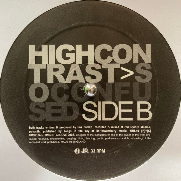 High Contrast : Return Of Forever (12")