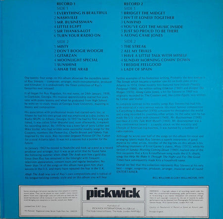 Ray Stevens : The Ray Stevens Greatest Hits Collection (2xLP, Comp)