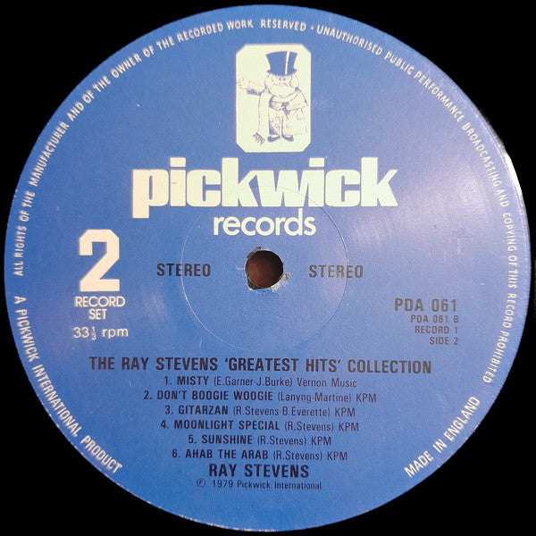 Ray Stevens : The Ray Stevens Greatest Hits Collection (2xLP, Comp)