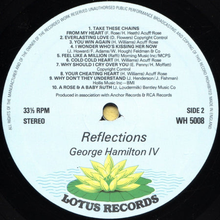George Hamilton IV : Reflections (LP, Comp)