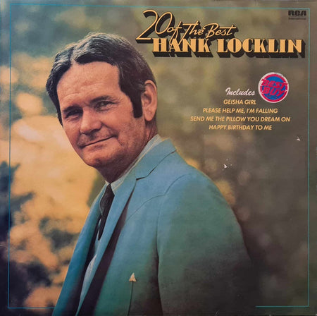 Hank Locklin : 20 Of The Best (LP, Album, Comp)