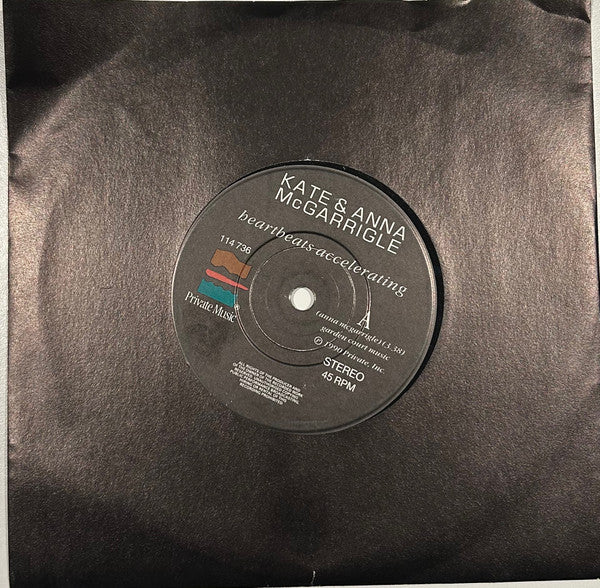 Kate & Anna McGarrigle : Heartbeats Accelerating (7", Promo)