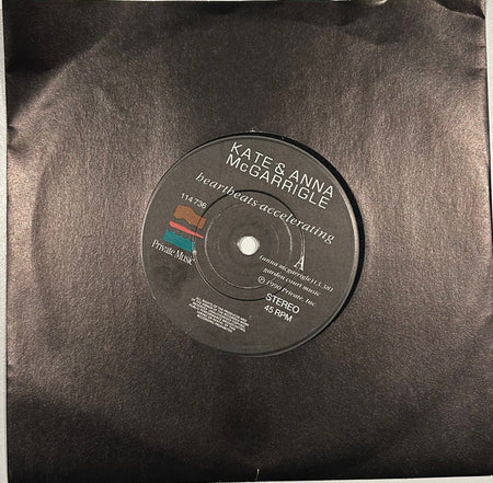 Kate & Anna McGarrigle : Heartbeats Accelerating (7", Promo)