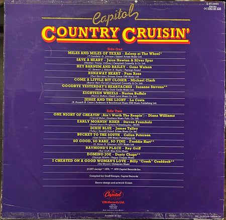 Various : Capitol Country Cruisin' (LP, Comp)