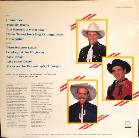 Riders In The Sky : New Trails (LP, Album)