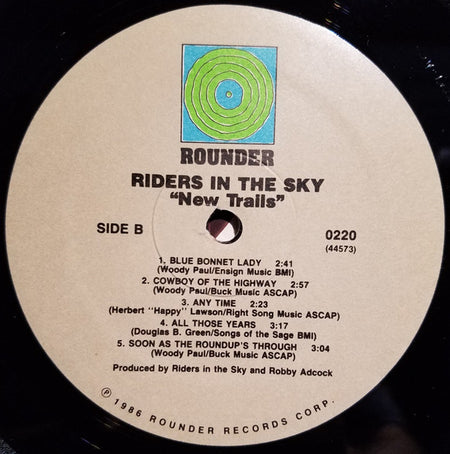 Riders In The Sky : New Trails (LP, Album)
