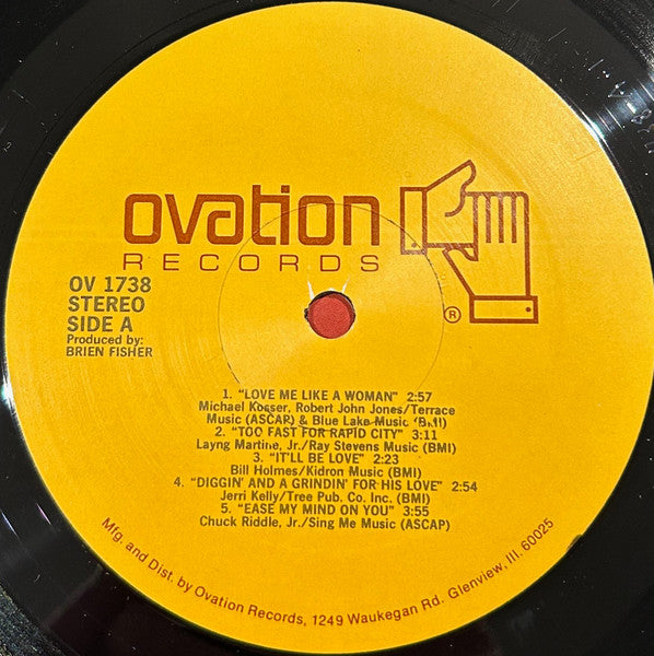 Sheila Andrews : Love Me Like A Woman (LP, Album)