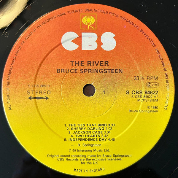 Bruce Springsteen : The River (2xLP, Album)