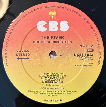 Bruce Springsteen : The River (2xLP, Album)