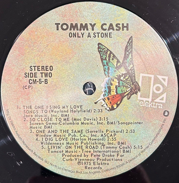 Tommy Cash : Only A Stone (LP, Album)