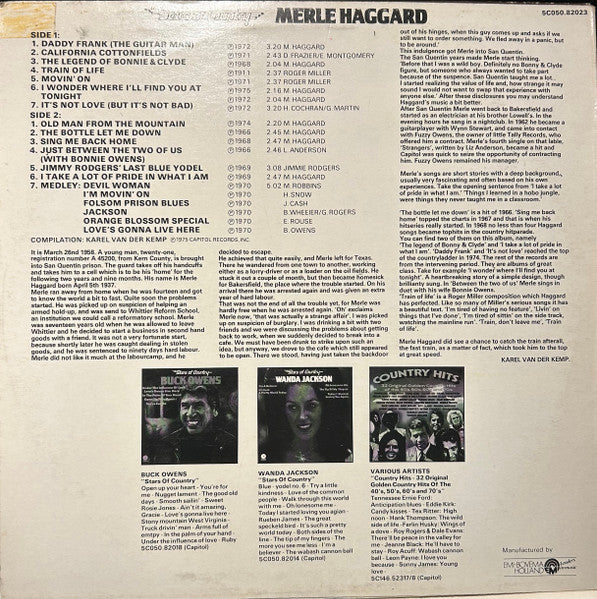 Merle Haggard : Stars Of Country (LP, Comp)