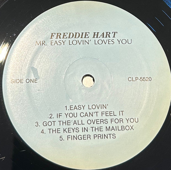Freddie Hart And The Heartbeats : Mr. Easy Lovin' Loves You (LP, Album)