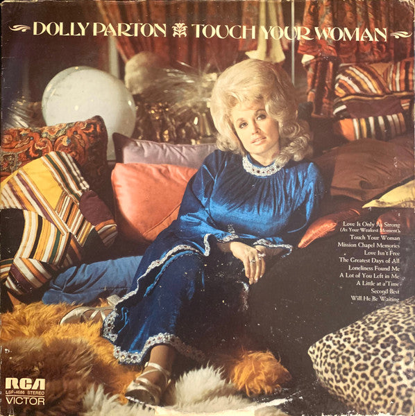 Dolly Parton : Touch Your Woman (LP, Album, Ind)