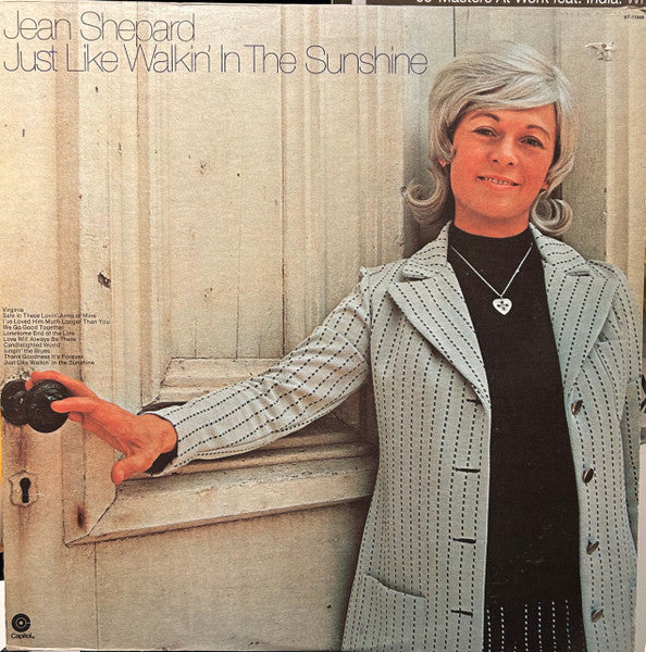 Jean Shepard : Just Like Walkin' In The Sunshine (LP, Album)