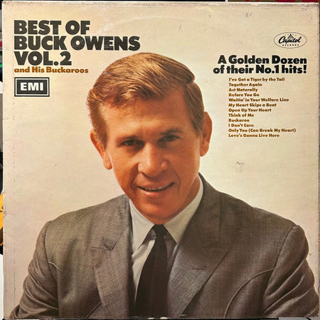 Buck Owens And His Buckaroos : The Best Of Buck Owens Vol.2 (LP, Comp, RE)