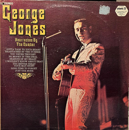 George Jones (2) : Heartaches By The Number (LP, Comp)