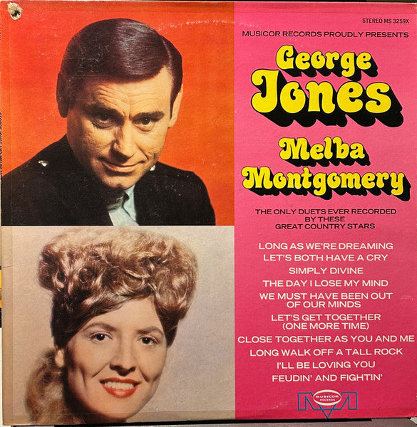 George Jones & Melba Montgomery : George Jones Melba Montgomery (LP, Album)