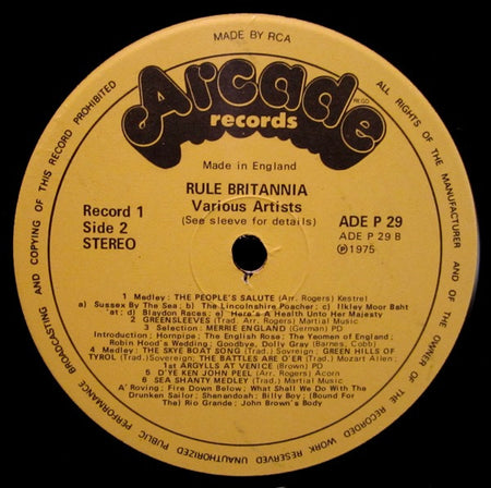 Various : Rule Britannia (2xLP, Comp)