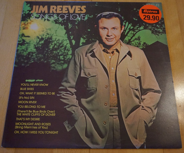 Jim Reeves : Songs Of Love (LP, Comp)