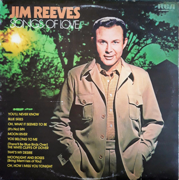 Jim Reeves : Songs Of Love (LP, Comp)