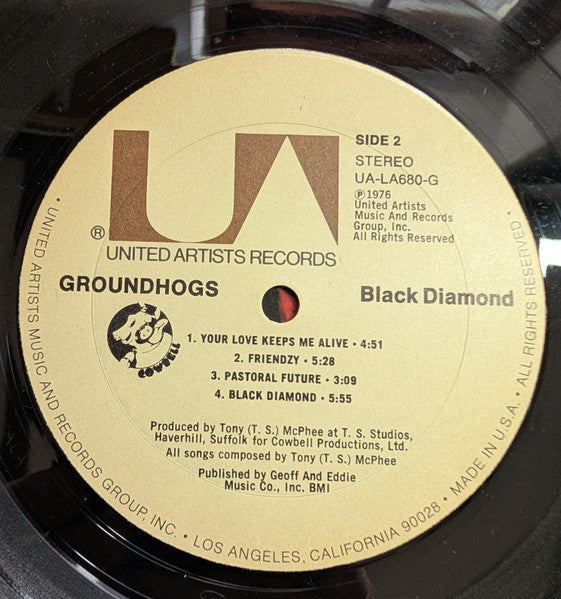 Groundhogs* : Black Diamond (LP, Album)