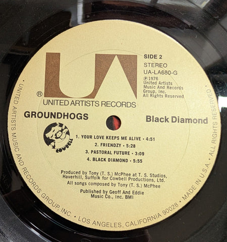Groundhogs* : Black Diamond (LP, Album)