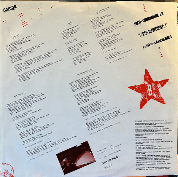 Tony Carey : Some Tough City (LP, Album)