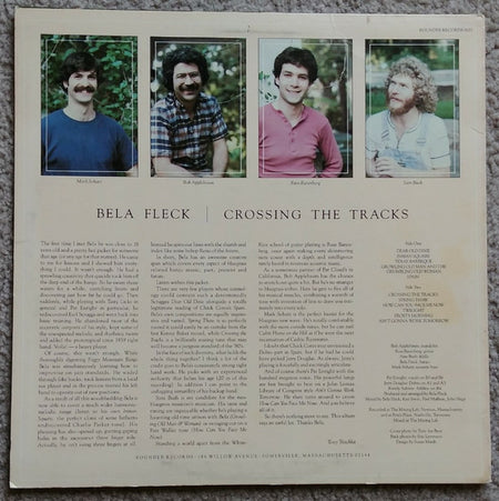 Bela Fleck* : Crossing The Tracks (LP, Album)